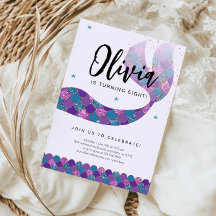 Lila und Aquamarine Mermaid Birthday Party