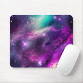Lila und Aquamariner Nebel Mousepad (Mit Mouse)
