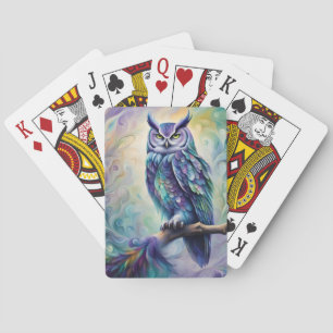 Lila und Aquamarines Ei Spielkarten