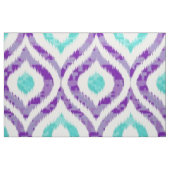 Lila und aquamarines ikat Muster Stoff (Fat Quarter (45,7 x 55,9 cm))