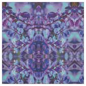 Lila und blau botanisch stoff (Muster)