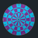 Lila und blau dartscheibe<br><div class="desc">Lila und blaues Pfeil-Brett</div>