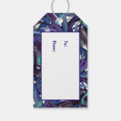 Lila und blau geschenkanhänger (Rückseite)