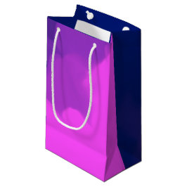 Lila und blau kleine geschenktüte