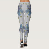 Lila und blau leggings (Rückseite)