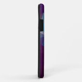 Lila und blaue Abstrakte Pyramide Art Case-Mate iP Case-Mate iPhone Hülle (Hinten/Rechts)