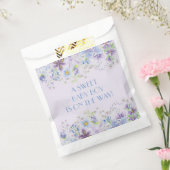 Lila und blaue Blütendusche Geschenktütchen (Versiegelt)