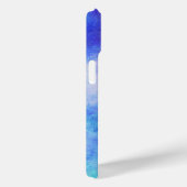 Lila und blaue Galaxie Weltraum Abstrakt Case-Mate iPhone Hülle (Rückseite / Rechts)