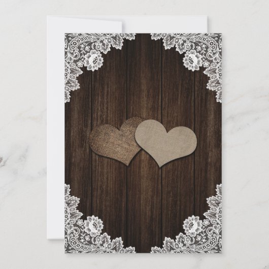 Lila und blaue Hochzeit speichern das Datum Save The Date (Rückseite)