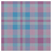 Lila und blaue karierte Stoffmuster Stoff (Nahaufnahme)