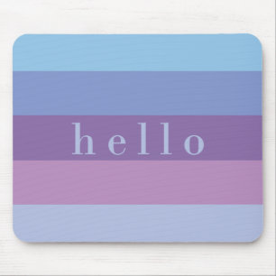Lila und blaue Palette gestrichen   Hallo  Mousepad