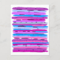 Lila und blaue Streifen Art