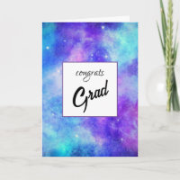 Lila und blauer Galaxy Space Abstrakter Abschluss