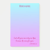 Lila und blauer Hübscher Inspirationsfrieden