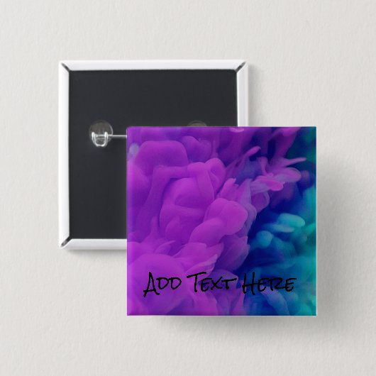 Lila und blaues Digitalrauchen Button (Vorne & Hinten)