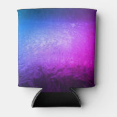 Lila und blaues Eis Dosenkühler (Vorderseite)