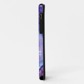 Lila und blaues Geode Case-Mate iPhone Hülle (Hinten/Links)