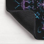 Lila und blaues Mandala Mousepad (Ecke)