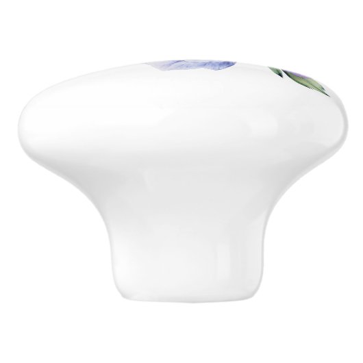 Lila und blaues Peak-Clear-Image Keramikknauf (Seitenansicht)