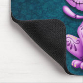 Lila und blaues Zombie-Zuckerkätzchen Mousepad (Ecke)