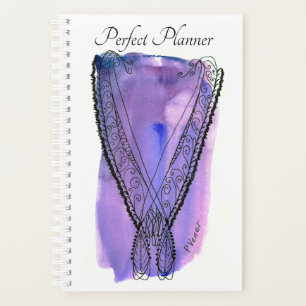 Lila und Blue Fantasy Necklace Planer