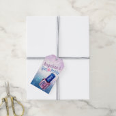 Lila und Blue|Nail Polnisches Geburtstags-Wellness Geschenkanhänger (Mit Garn)