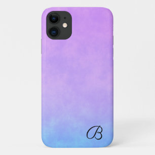Lila und Blue Personalisiert Phone Case