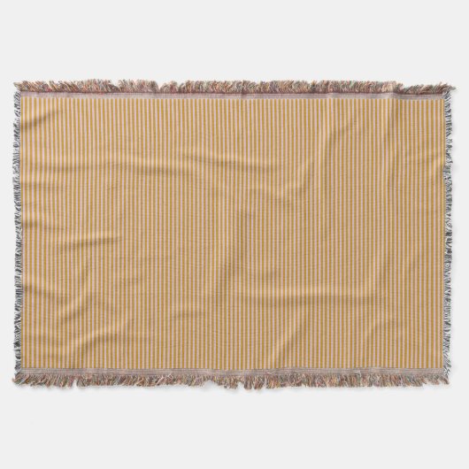 Lila und braune Streifen Decke (Vorderseite)