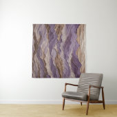 Lila und brauner Mystischer Berg Wandteppich (Beispiel (Horizontal))