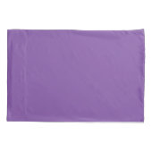 Lila und cremefarbene Muster Pillowcases Kissenbezug (Rückseite-Links)