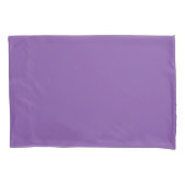 Lila und cremefarbene Muster Pillowcases Kissenbezug (Vorderseite-Links)