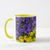 Lila und gelb tasse (Links)