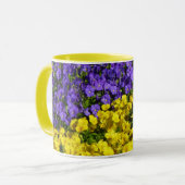 Lila und gelb tasse (Vorderseite Links)