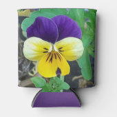 Lila- und Gelbblüte Dosenkühler (Vorderseite)