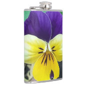 Lila- und Gelbblüte Flachmann (Rechts)