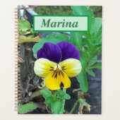 Lila- und Gelbblüte Planer (Vorderseite)