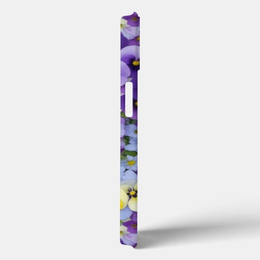 Lila und gelbe Blume Telefonzelle Case-Mate iPhone Hülle (Rückseite / Rechts)