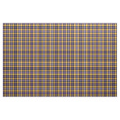 Lila und gelbe Goldsportarten Kariert Stoff (Fat Quarter (45,7 x 55,9 cm))