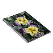 Lila und gelbe Ire Notizblock (Rechte Seite)