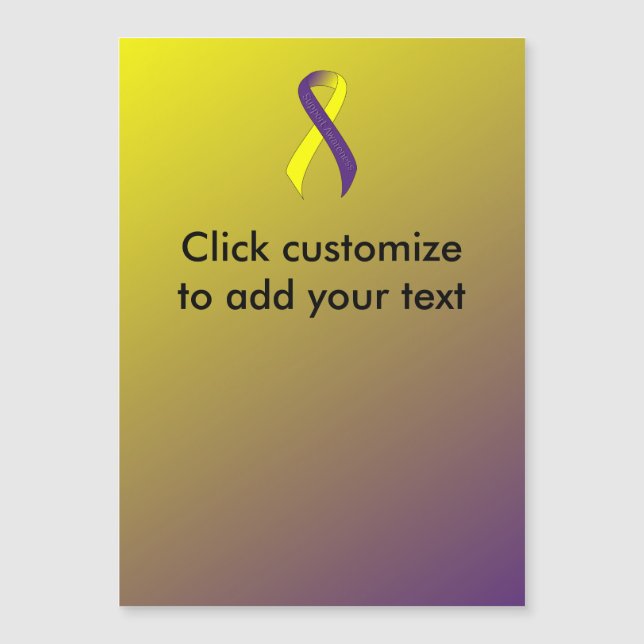 Lila und gelbe Multifunktionsleisten-Unterstützung Magnetkarte (Vorderseite)