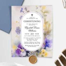 Lila und gelbe Weihnachtsfeier