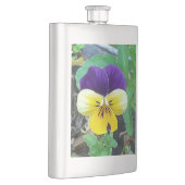 Lila- und gelbfarbener klassischer Kolben Flachmann (Rechts)