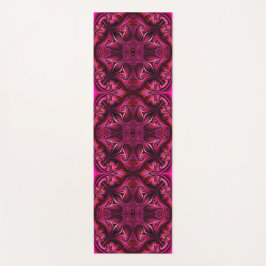 Lila und Gemusterte Yoga Mat Yogamatte