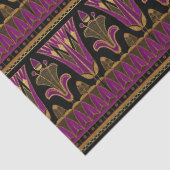 Lila und Gold Art Decoupage Tissue Paper Seidenpapier (Detail)