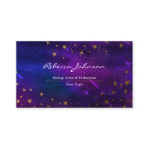 Lila und Gold Glitzer