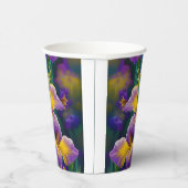 Lila und Gold Irische Art Paper Cup Pappbecher (Rechts)