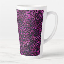 Lila und Gold Leopard Serie Design 3