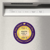 Lila und Gold, preiswerte Wiedersehen-Geschenke de Magnet (In Situ (Geschirrspüler))