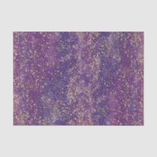 Lila und Gold Sprenkel Glamour Modern Seidenpapier