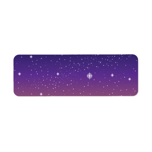 Lila und Gold Starry Sunset Sky (Vorne)